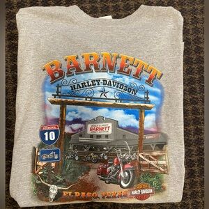 HARLEY DAVIDSON BARNETT EL PASO TEXAS T-SHIRT SIZE 5XL